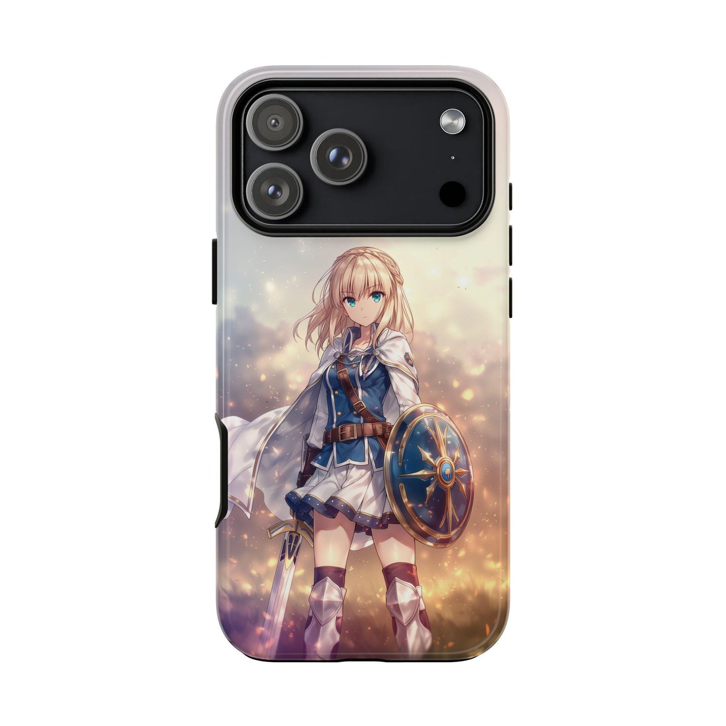 Anime Girl Adventure Hero Sword Shield