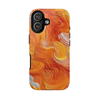 Solar Citrus Swirl Flames