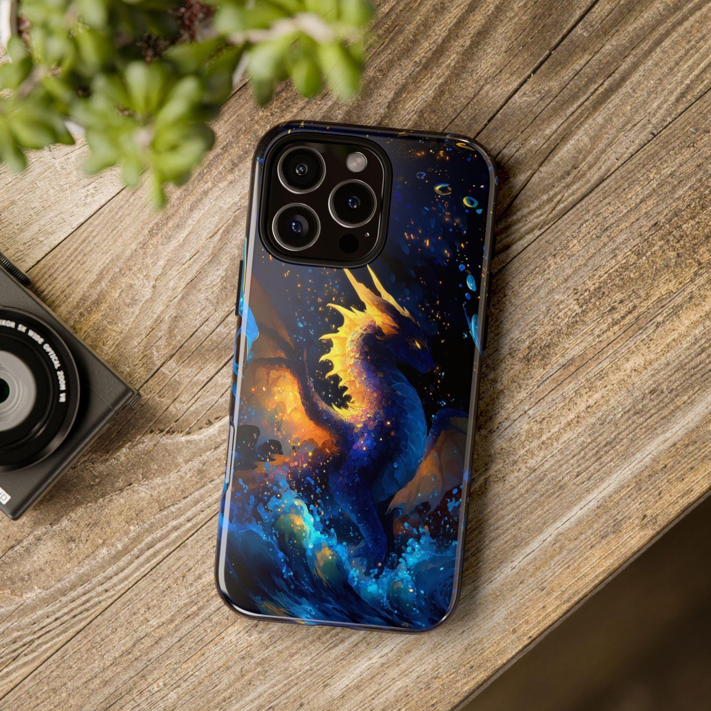 Blue Dragon Ocean Waves Storm
