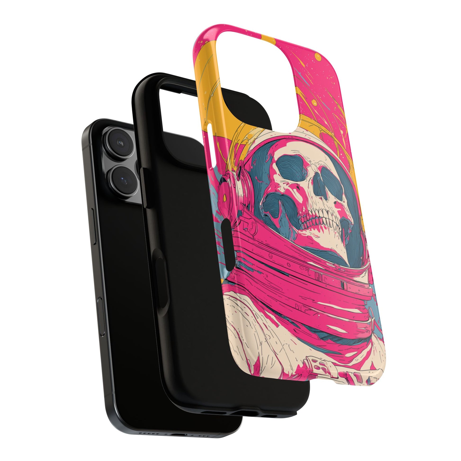 Astronaut Skeleton Pink Atmosphere