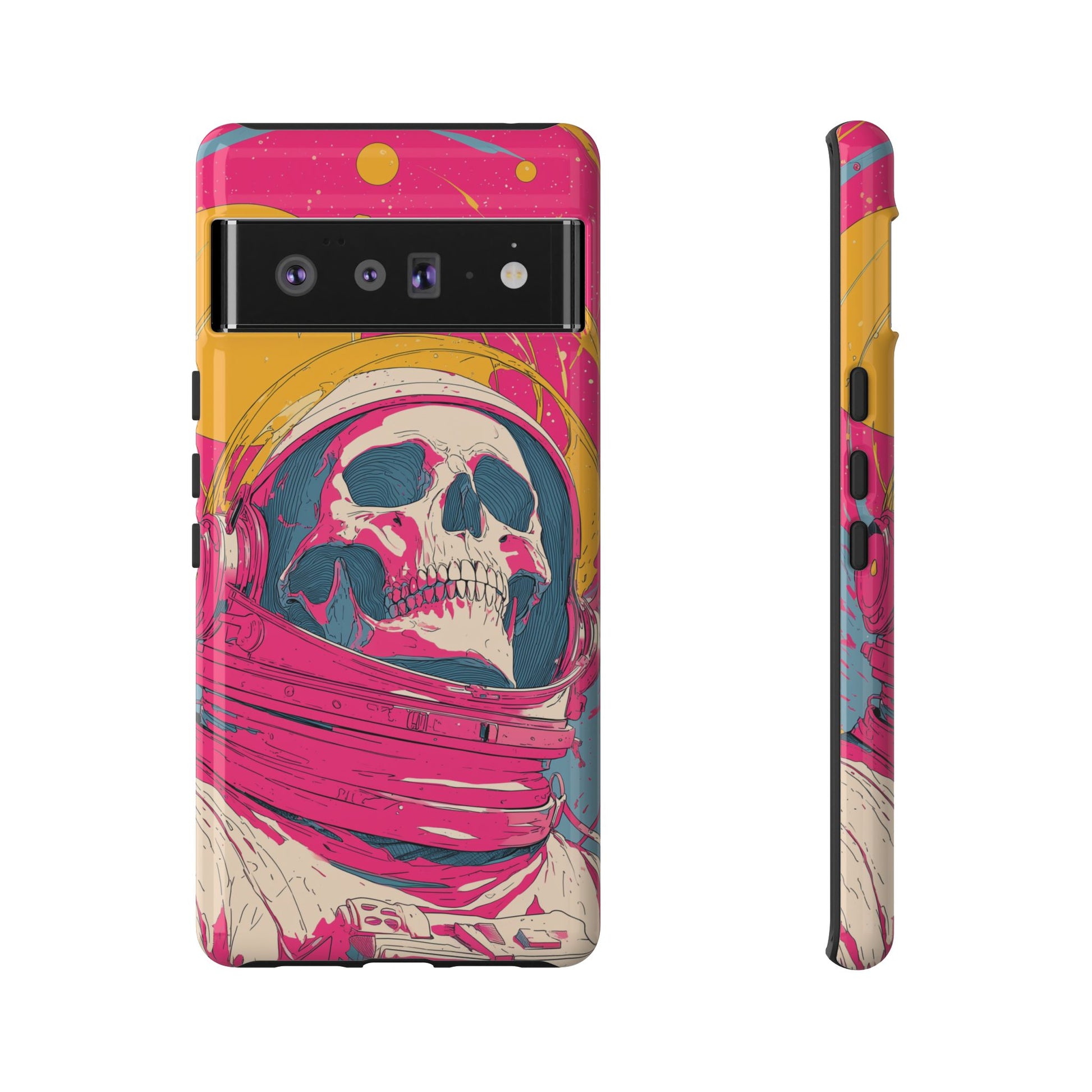Astronaut Skeleton Pink Atmosphere