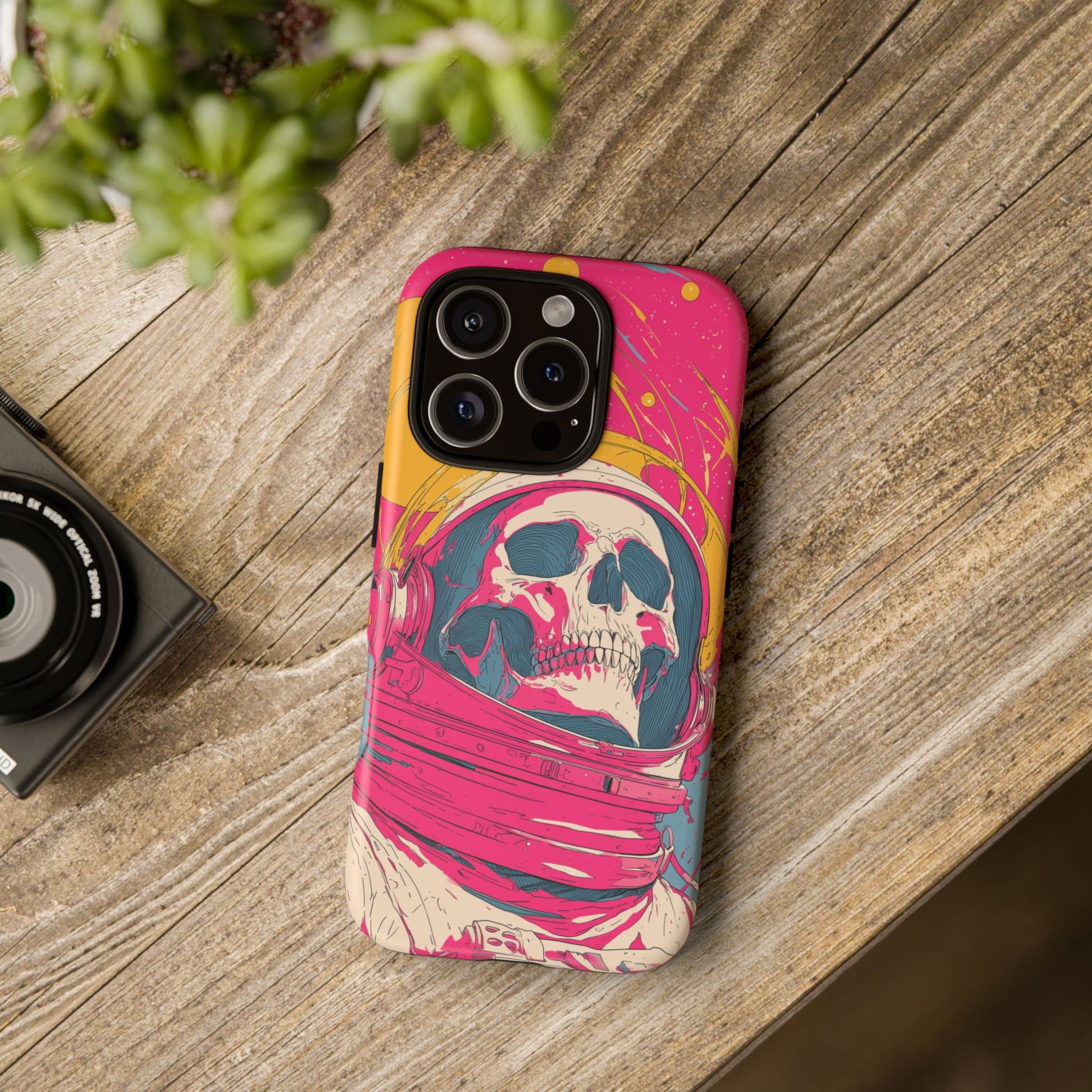 Astronaut Skeleton Pink Atmosphere