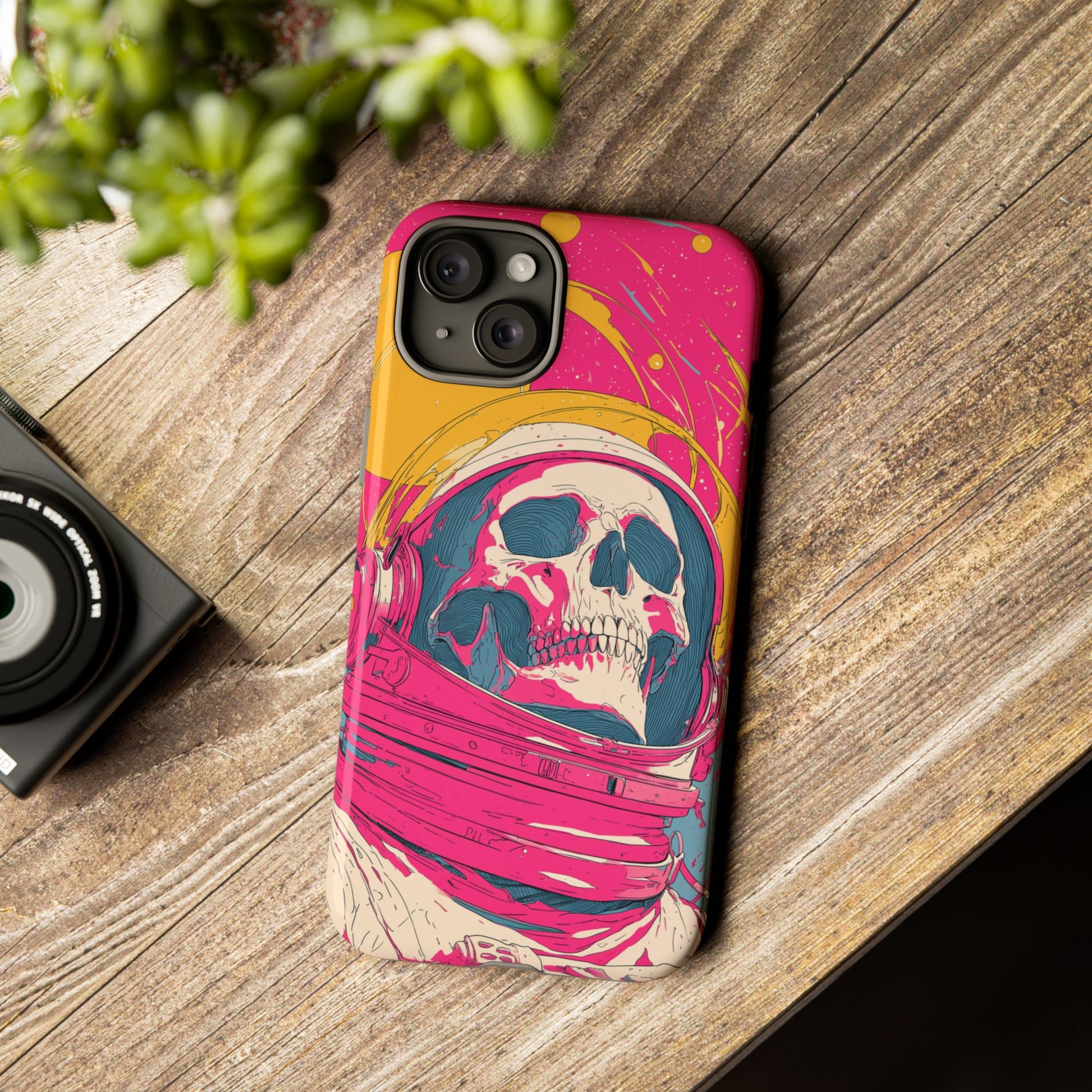 Astronaut Skeleton Pink Atmosphere