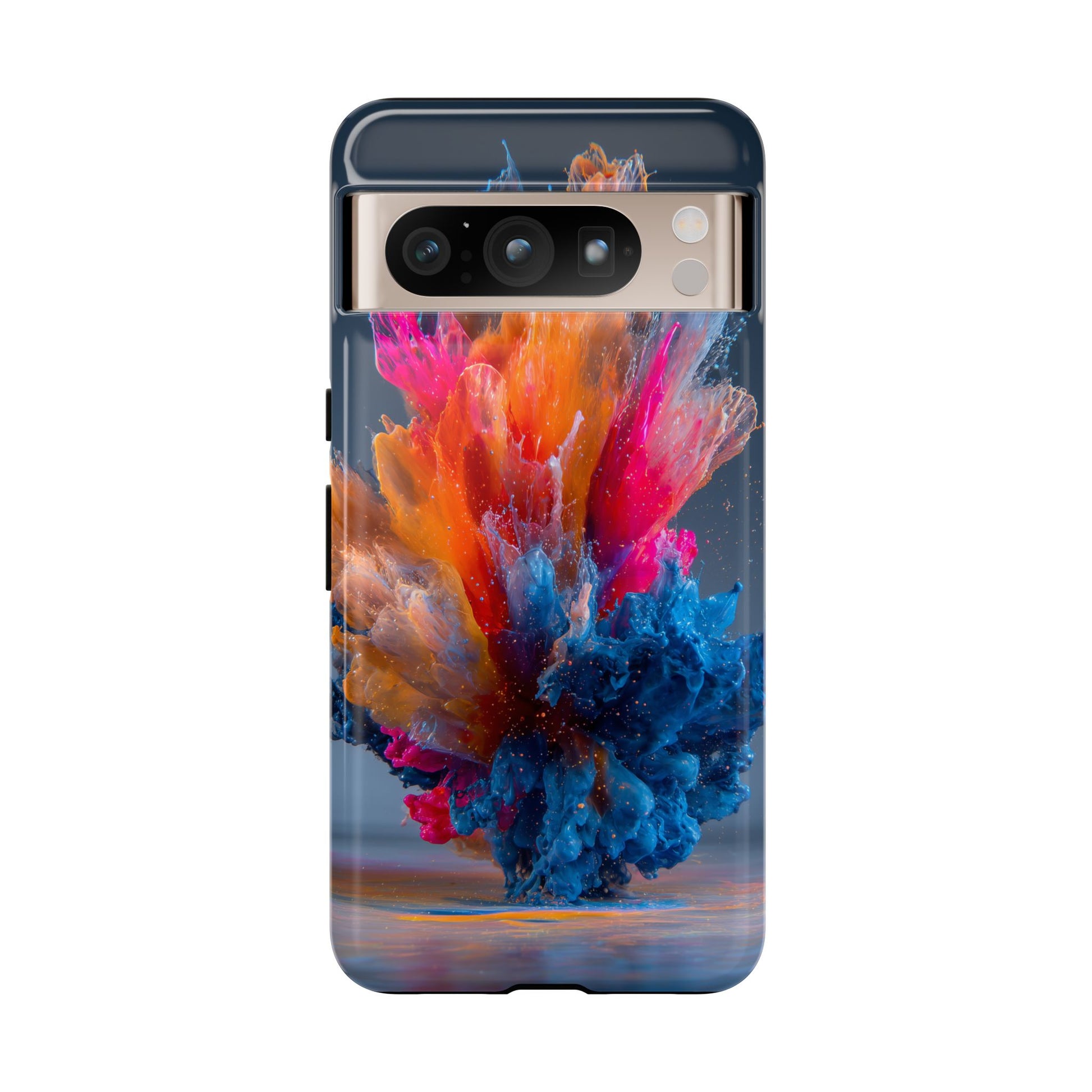 Acrylic Colorful Paint Explosion Abstract Air