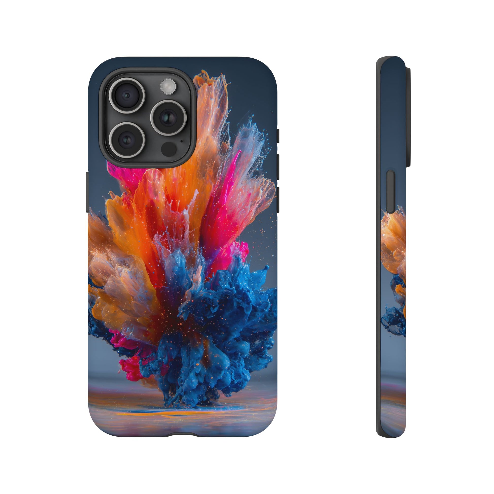 Acrylic Colorful Paint Explosion Abstract Air