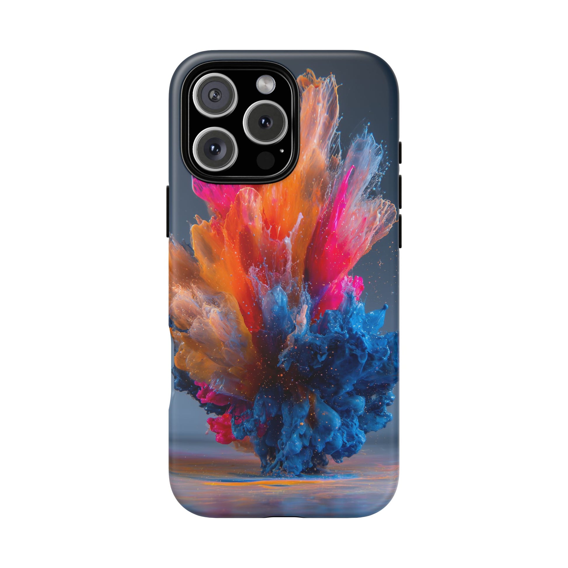 Acrylic Colorful Paint Explosion Abstract Air