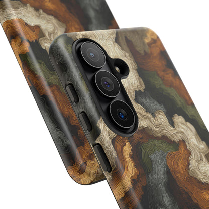 Earth Topography Camo Green Brown