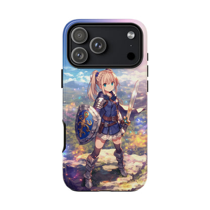 Anime Girl Warrior Sword Shield