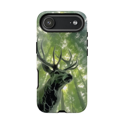Stag Deer Green Forest