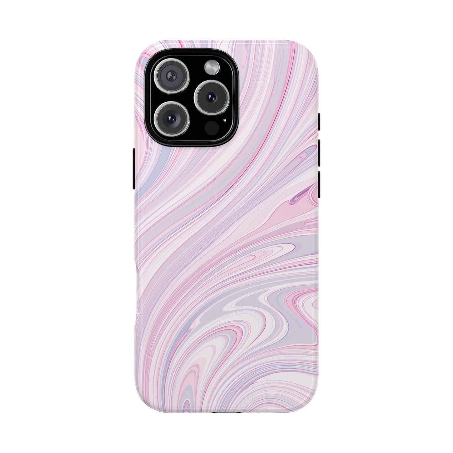 Liquid Candy Pink Marble Swirls