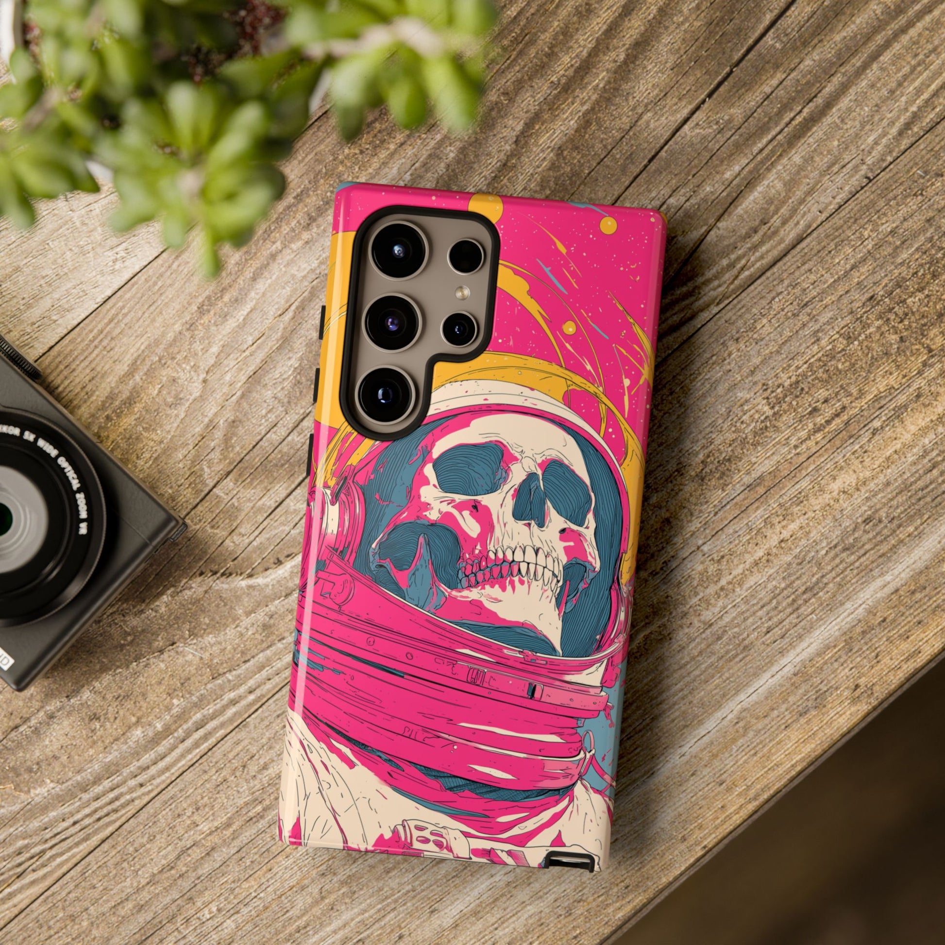 Astronaut Skeleton Pink Atmosphere