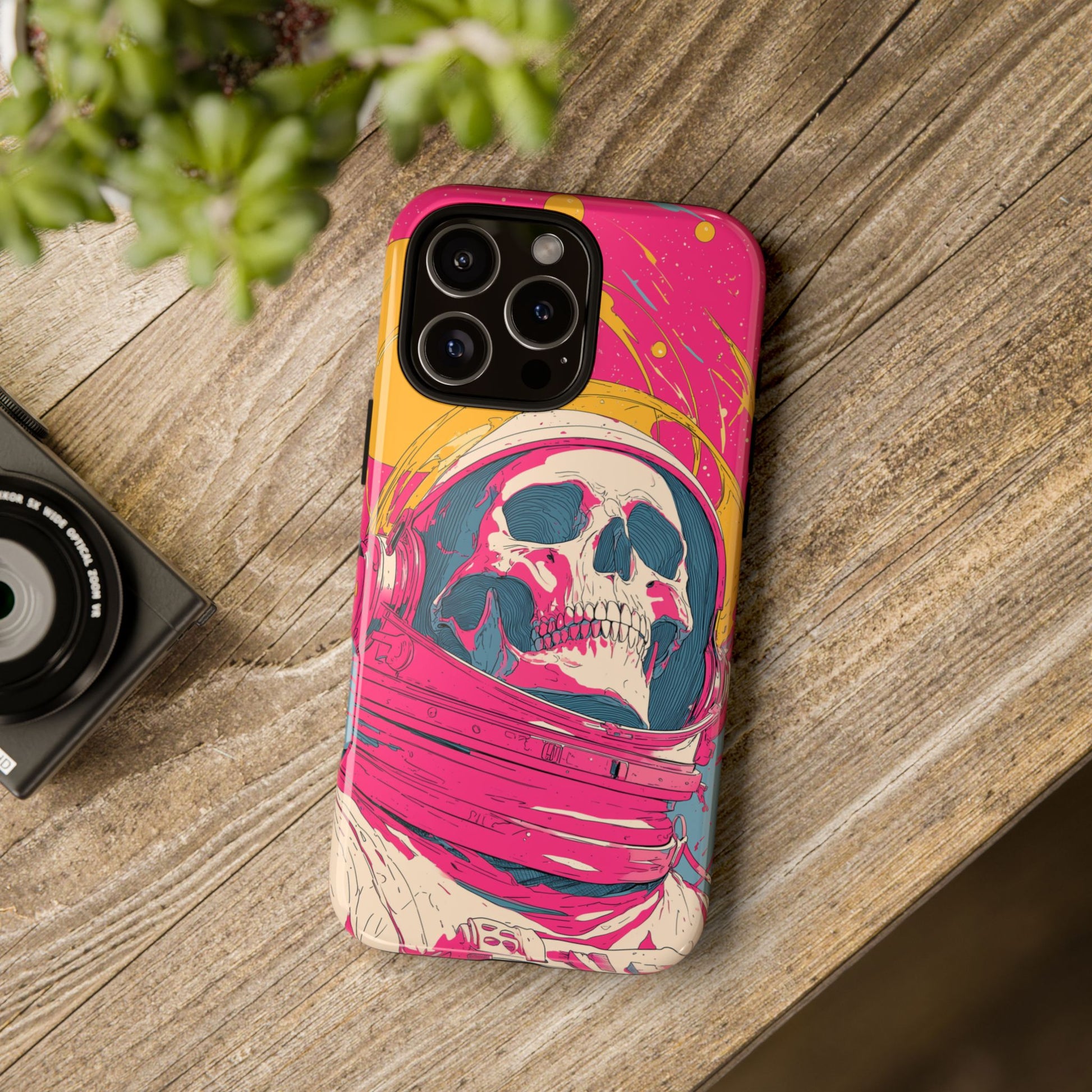 Astronaut Skeleton Pink Atmosphere