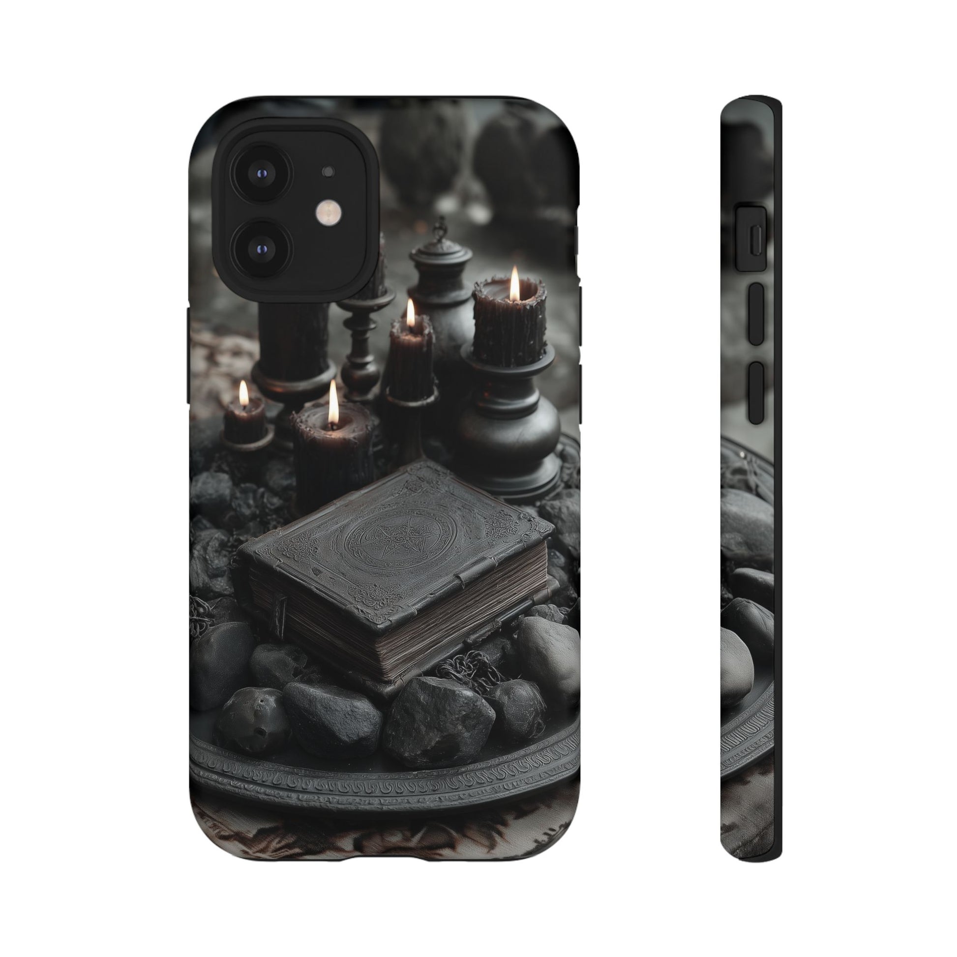 Ancient Black Book Dark Ritual Candles