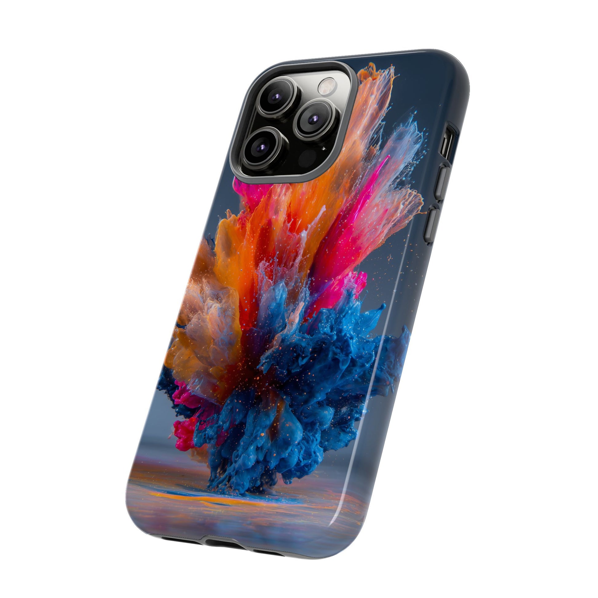 Acrylic Colorful Paint Explosion Abstract Air