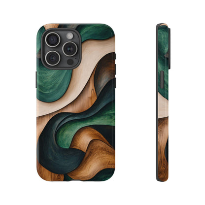 Forest Green Walnut Wood Eco Art