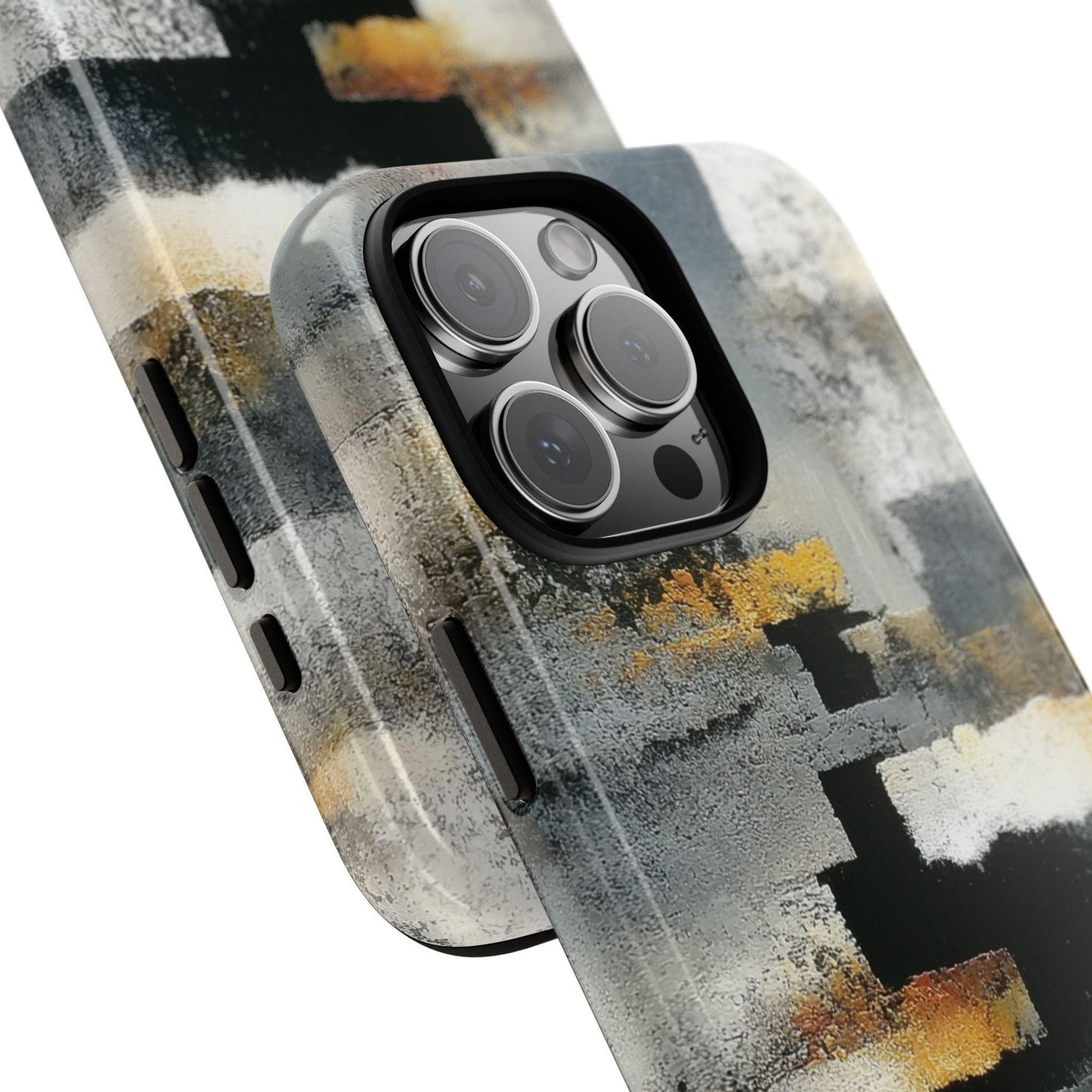 Charcoal Smudged Terra Marble