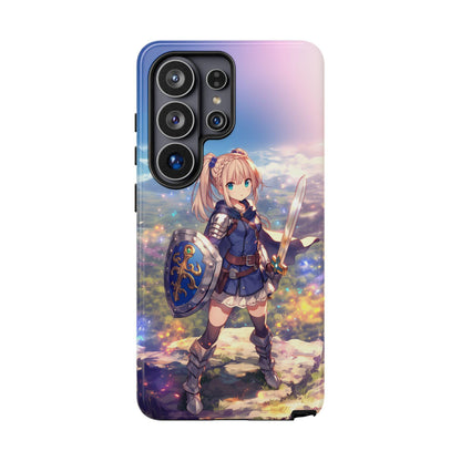 Anime Girl Warrior Sword Shield