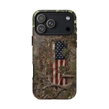 American Flag Tree Camouflage