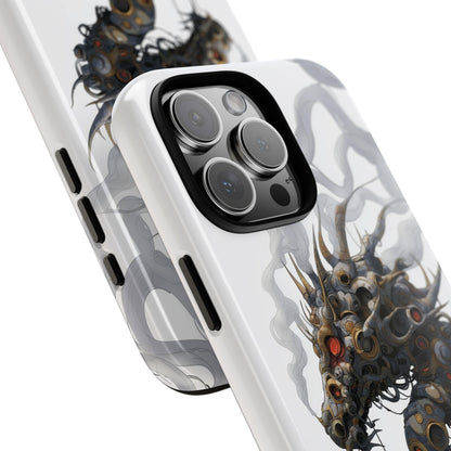 Mechanical Dragon Gears Smoke Artwork