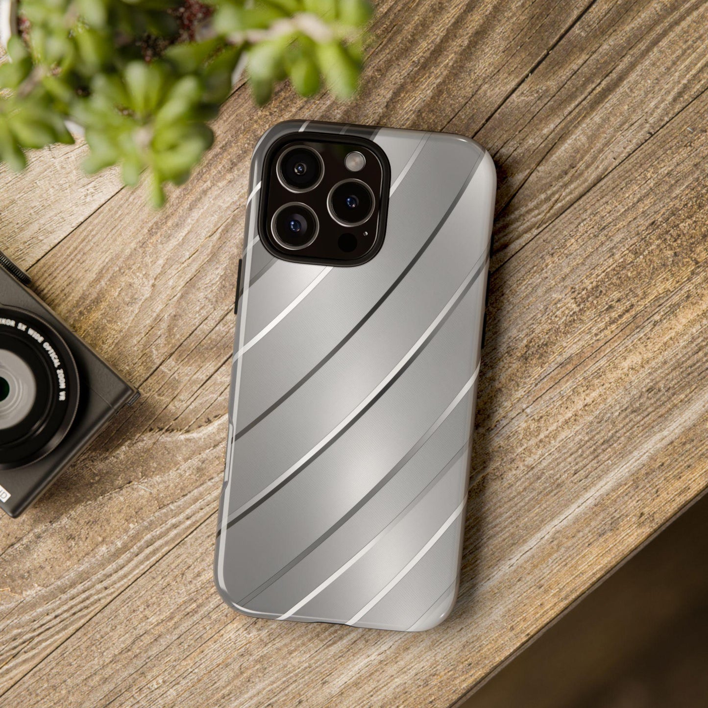 Anthracite Silver Chrome Curves