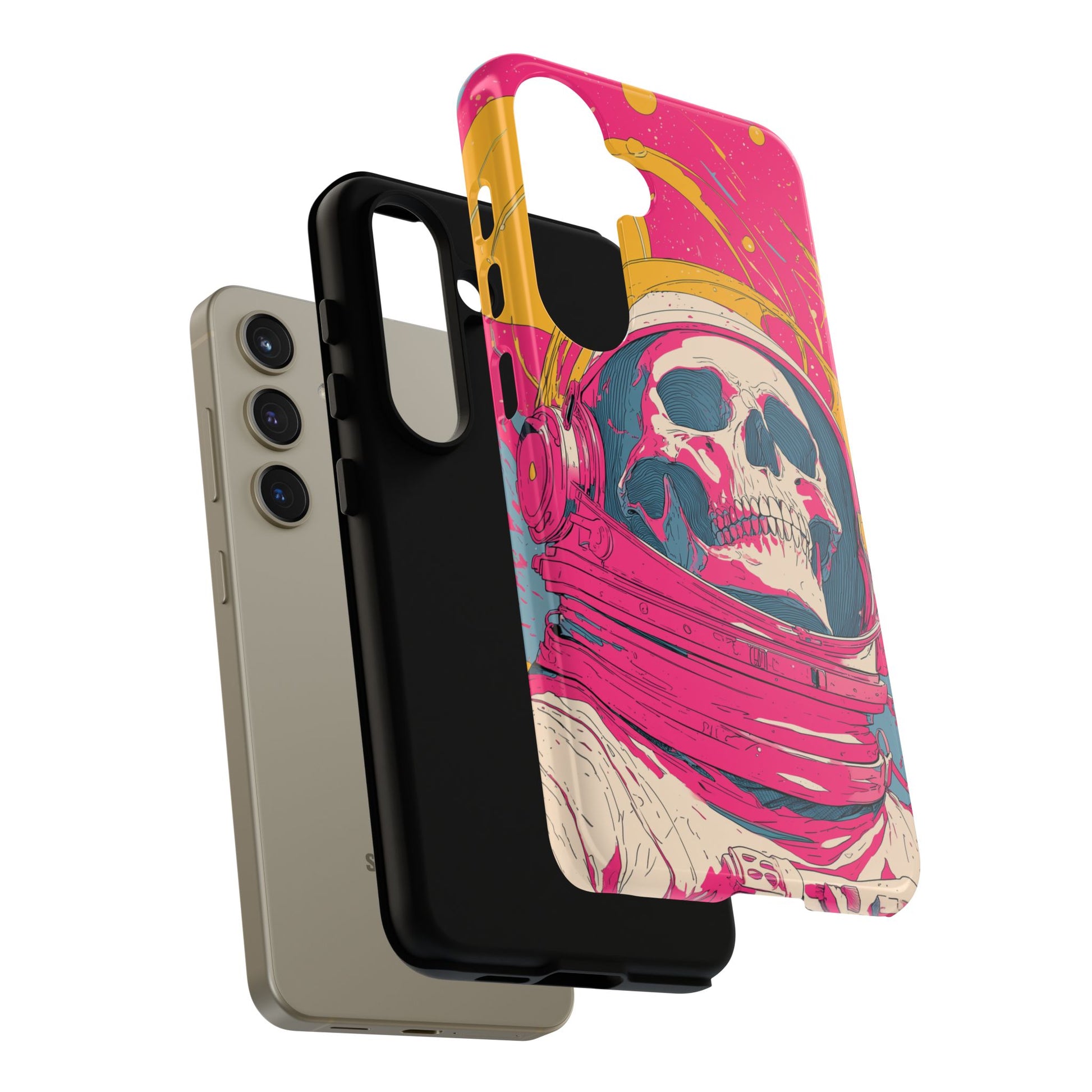 Astronaut Skeleton Pink Atmosphere