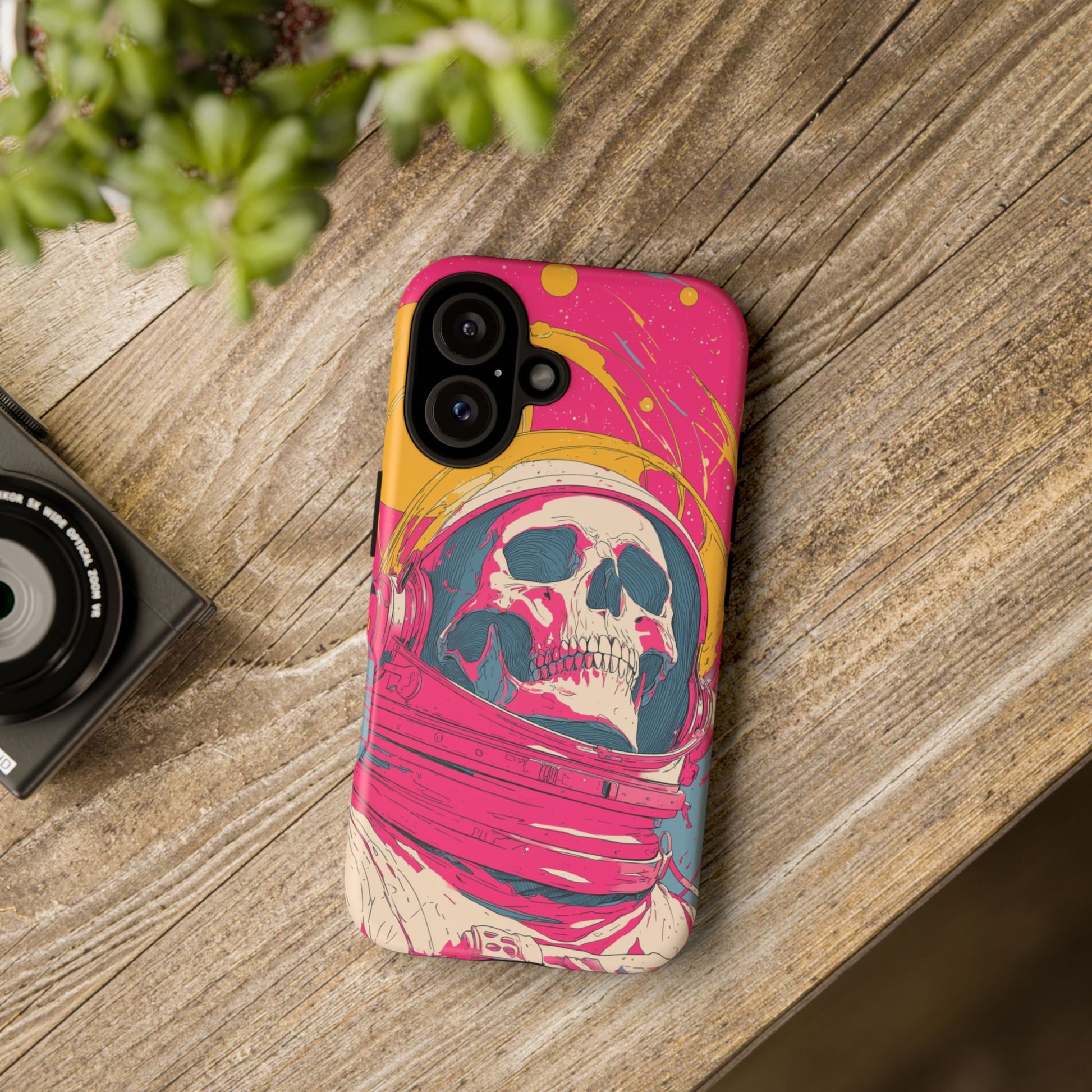 Astronaut Skeleton Pink Atmosphere