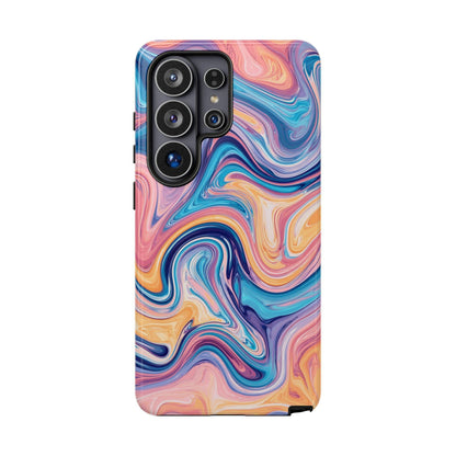Cotton Candy Blue Orange Liquid