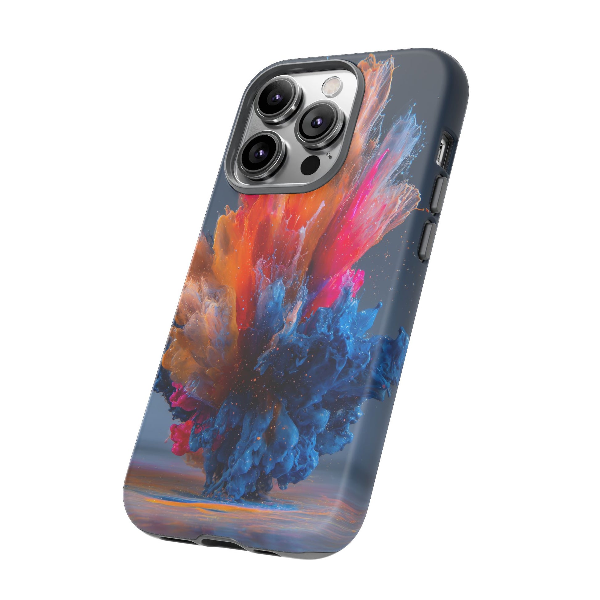 Acrylic Colorful Paint Explosion Abstract Air