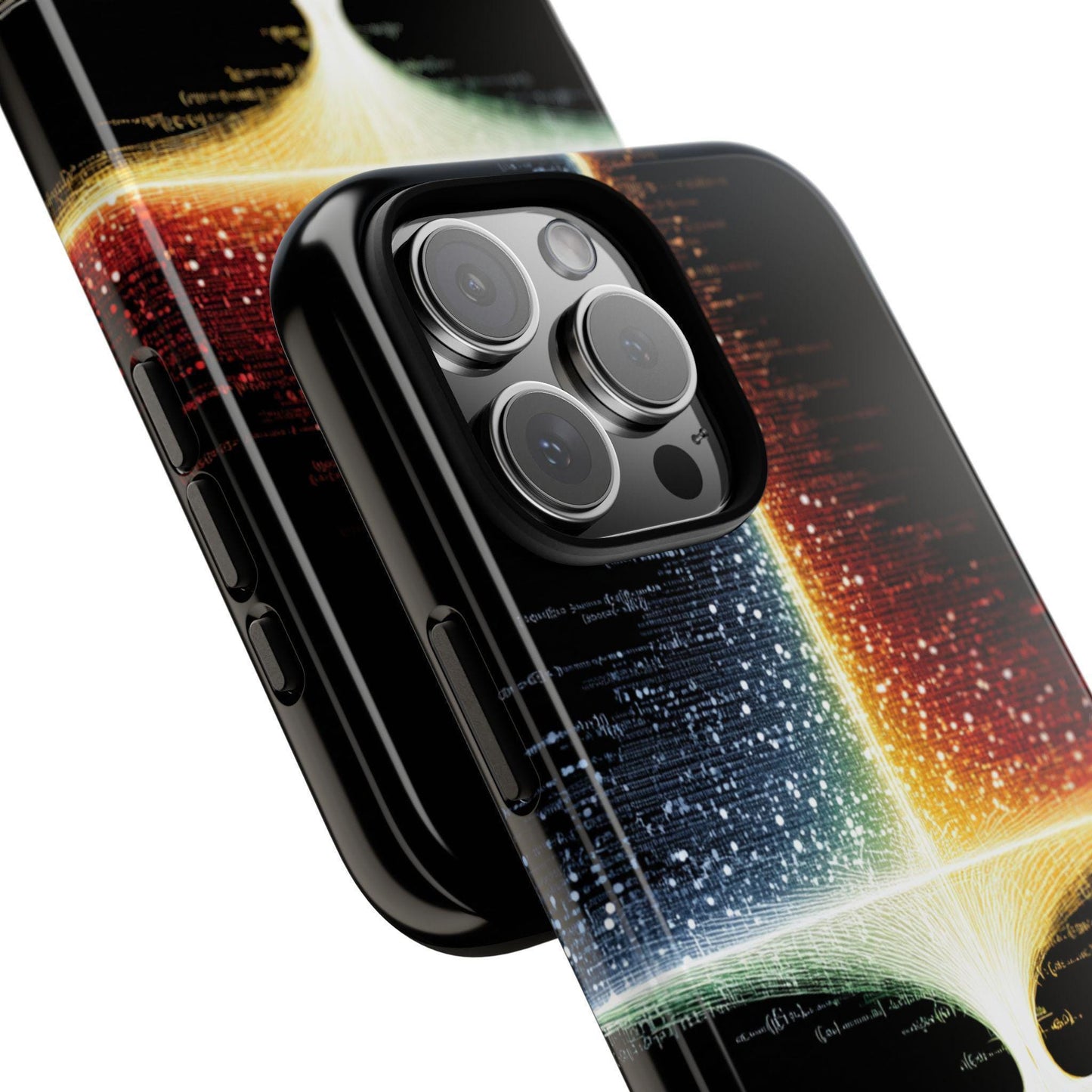 Fractured Code Vortex Light Burst