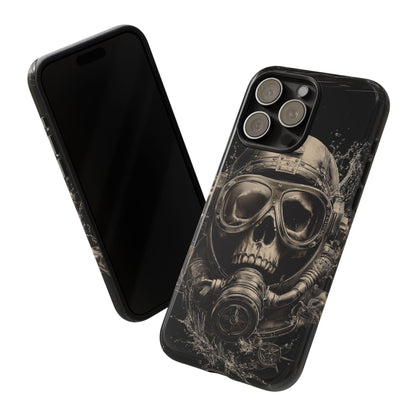 Abyss Diver Skull Dark Underwater