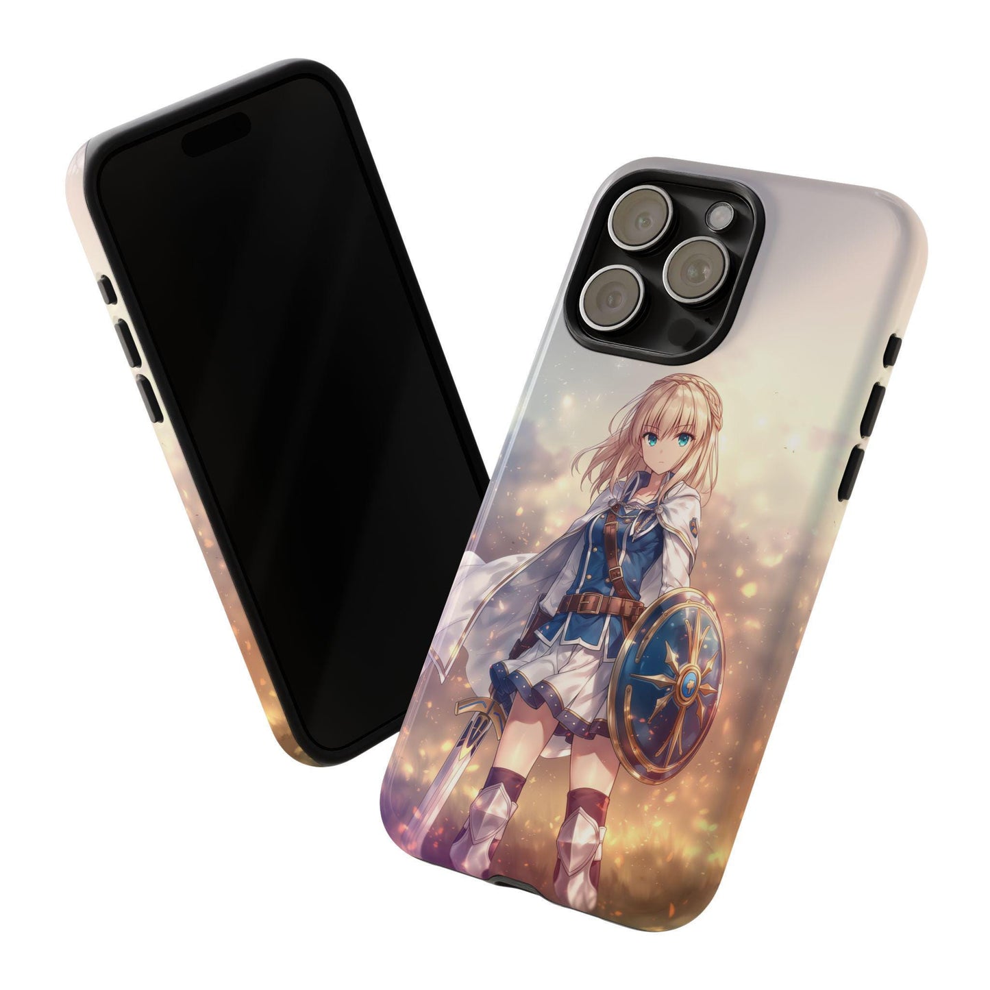 Anime Girl Adventure Hero Sword Shield