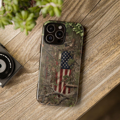 American Flag Tree Camouflage