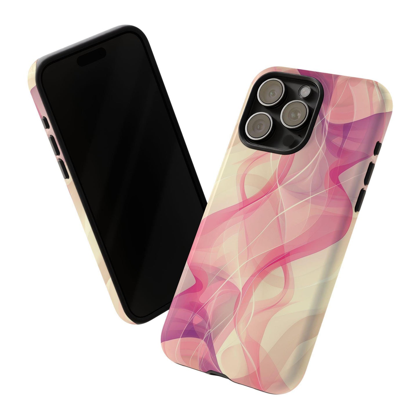 Lavender Wavy lines Abstract Pattern