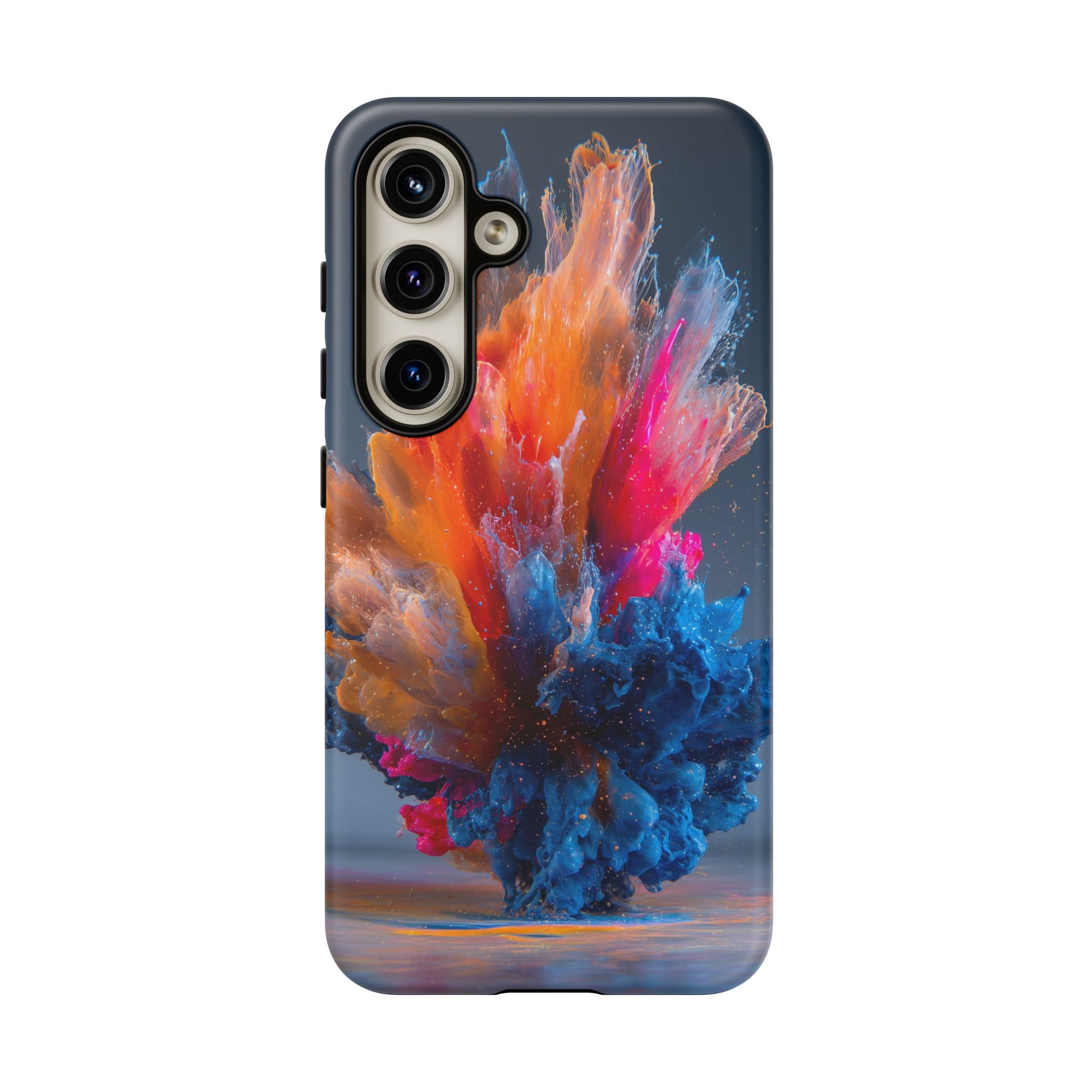 Acrylic Colorful Paint Explosion Abstract Air