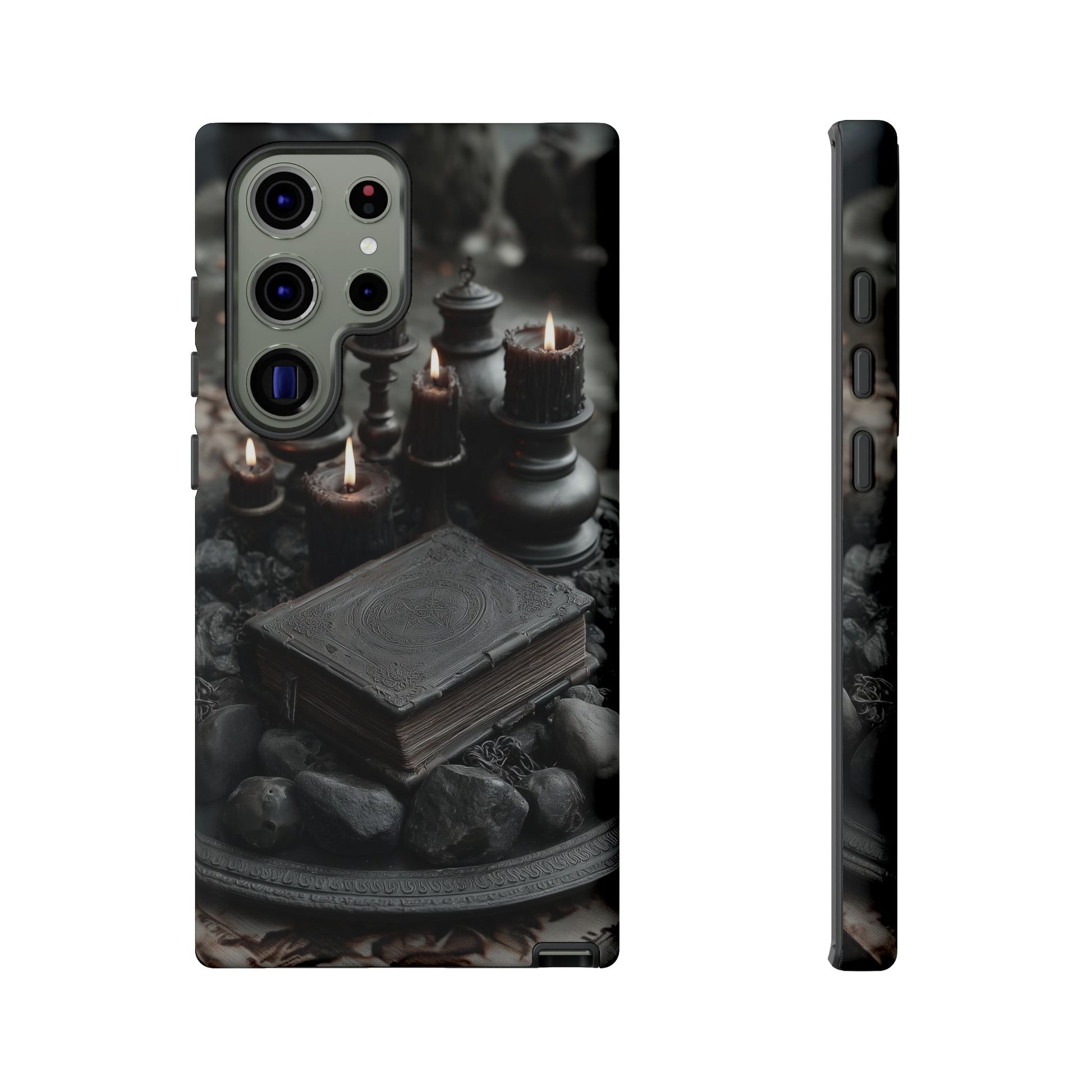 Ancient Black Book Dark Ritual Candles