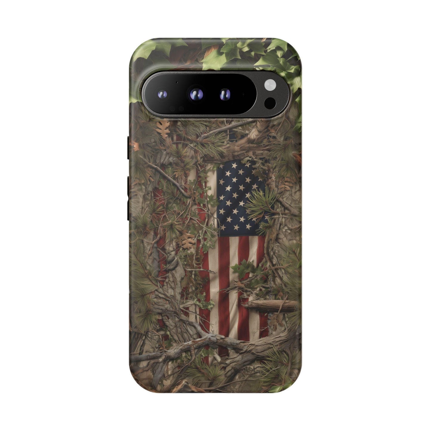 American Flag Tree Camouflage