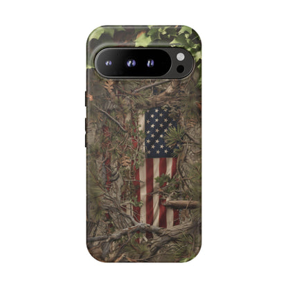 American Flag Tree Camouflage