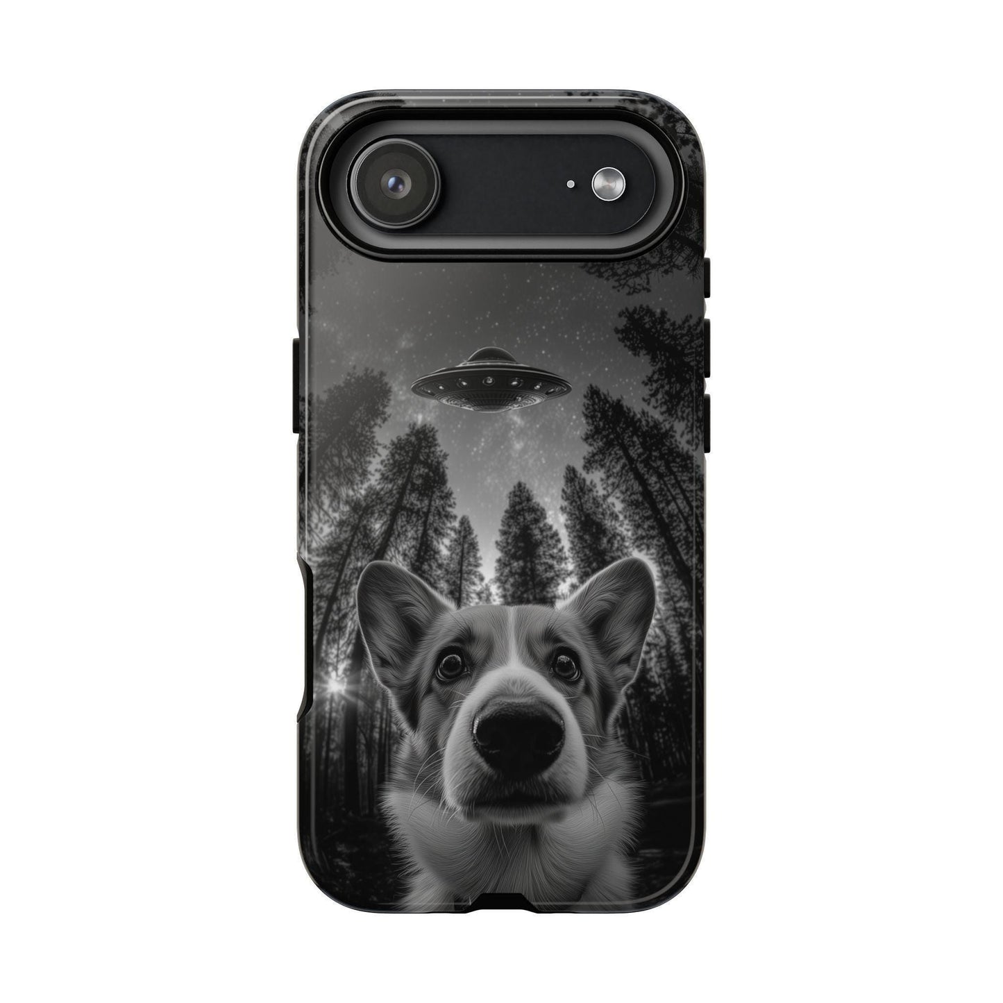 Corgi Dog UFO Alien Spaceship