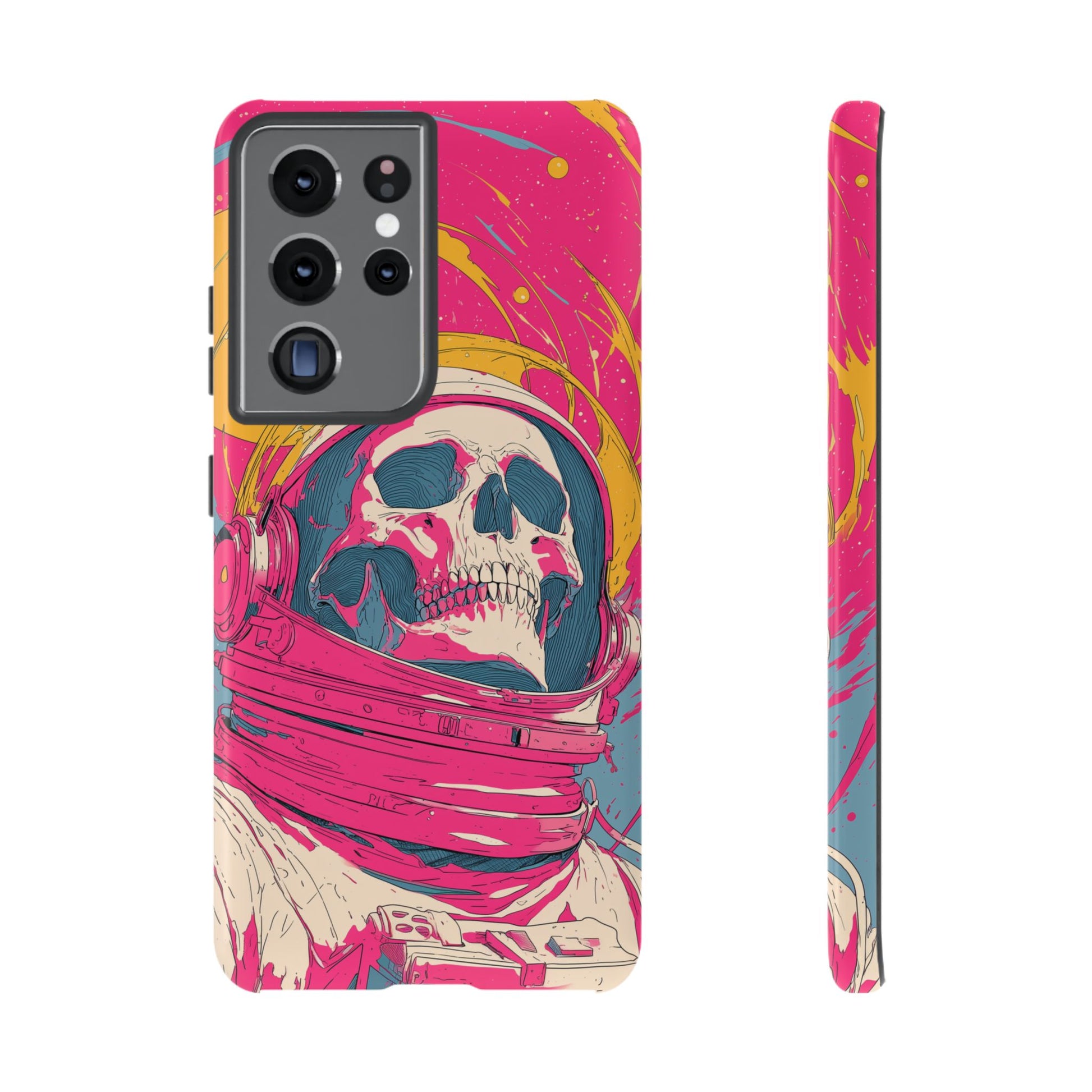 Astronaut Skeleton Pink Atmosphere