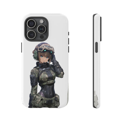Anime Girl Soldier Tactical Gear Helmet