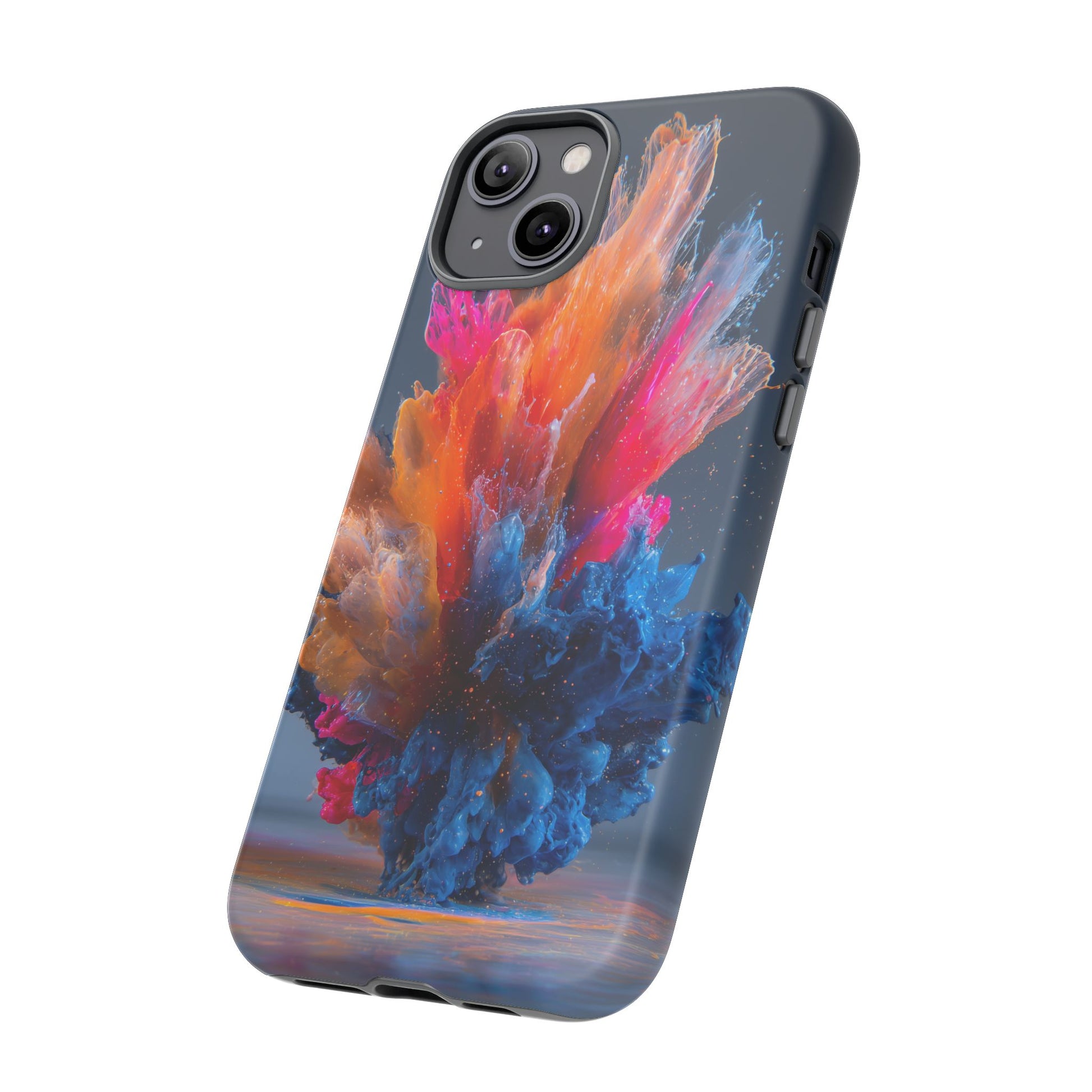 Acrylic Colorful Paint Explosion Abstract Air