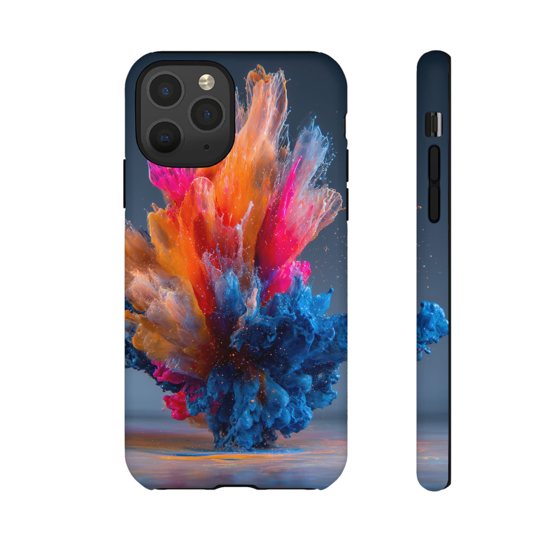 Acrylic Colorful Paint Explosion Abstract Air