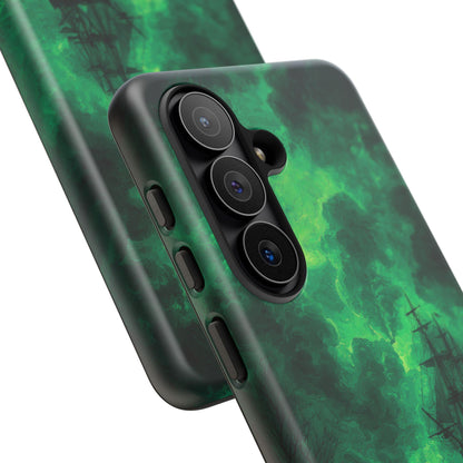 Ghost Pirate Ship Green Atmosphere