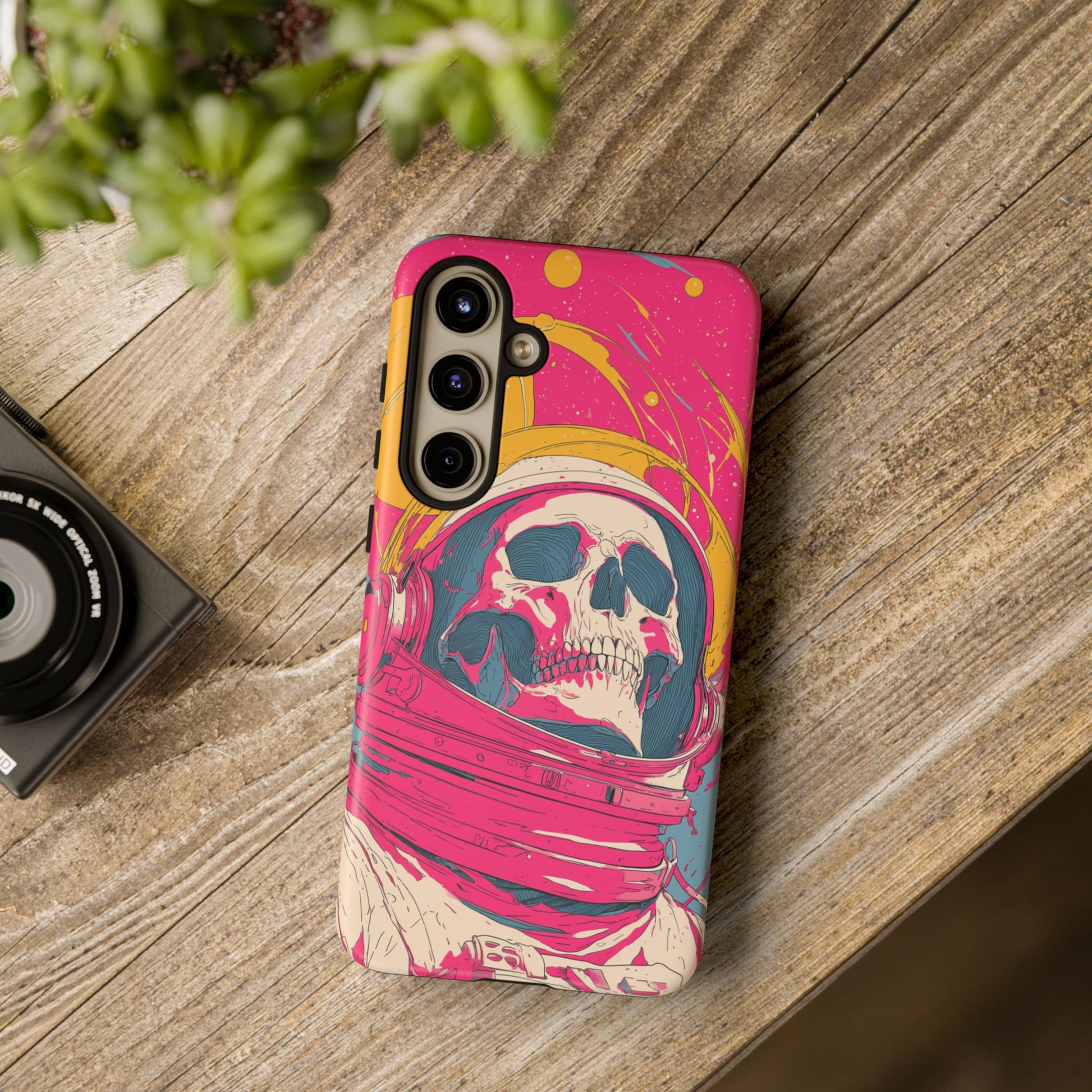 Astronaut Skeleton Pink Atmosphere