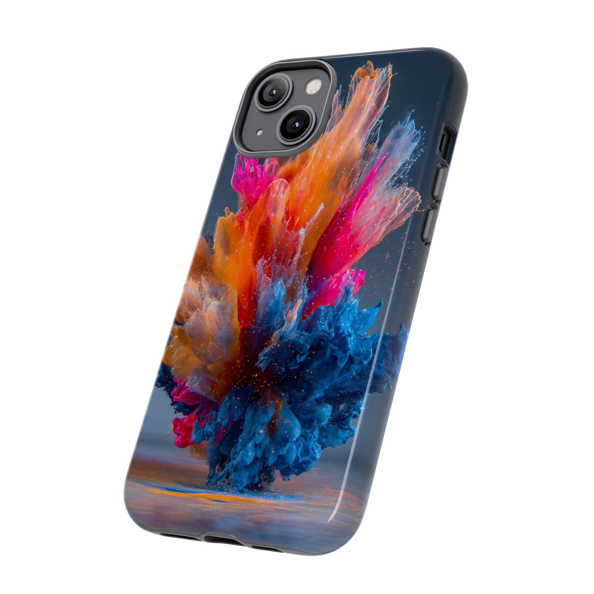 Acrylic Colorful Paint Explosion Abstract Air