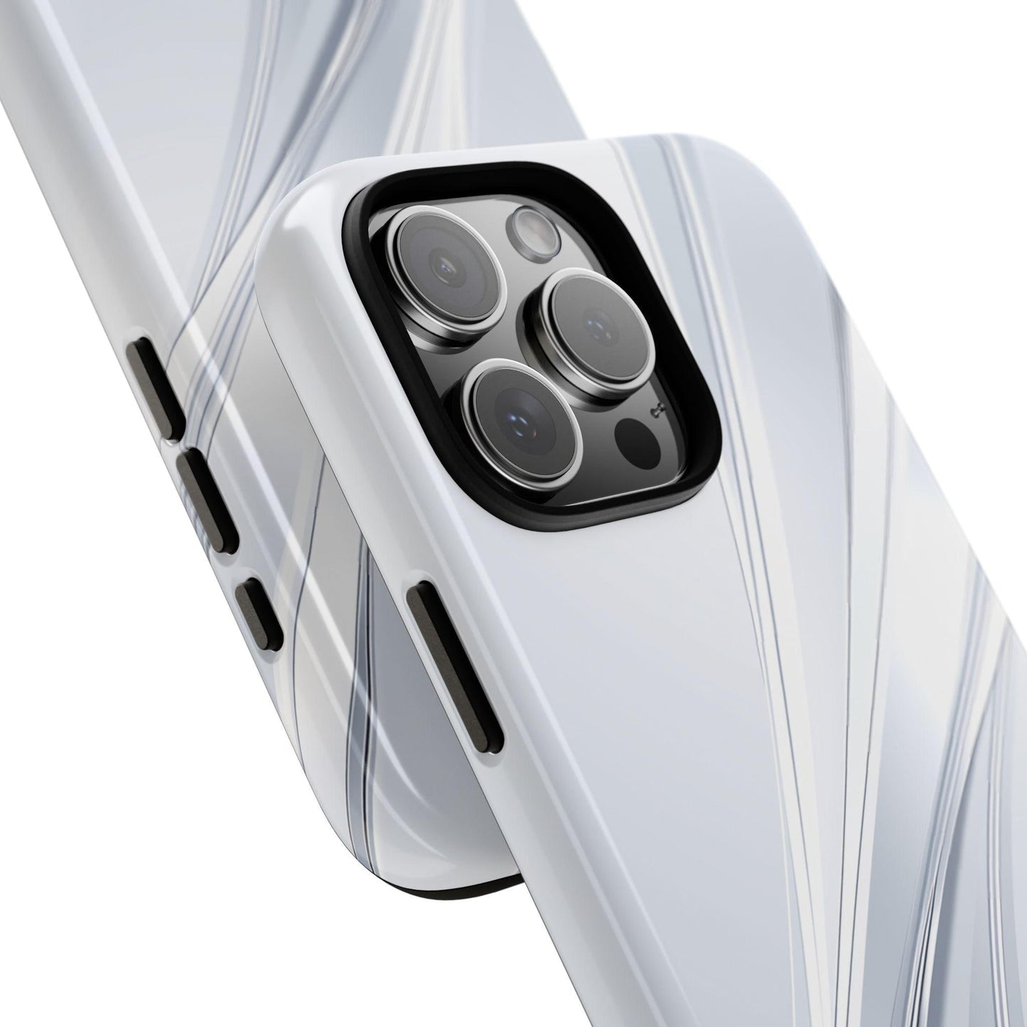 Silver Infinity Metallic Cascade