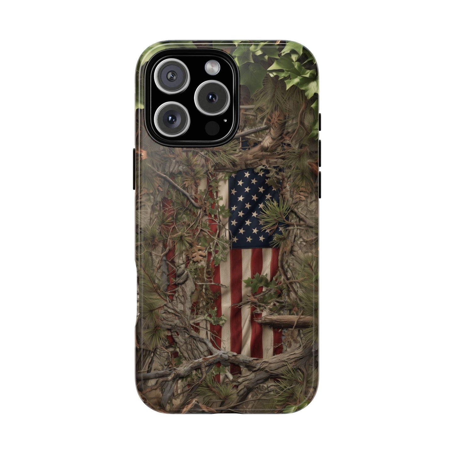 American Flag Tree Camouflage