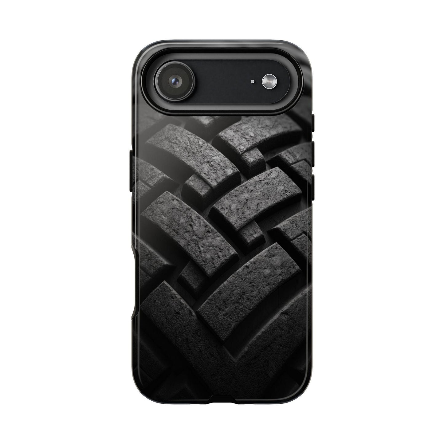 Tire Black Gray Tread
