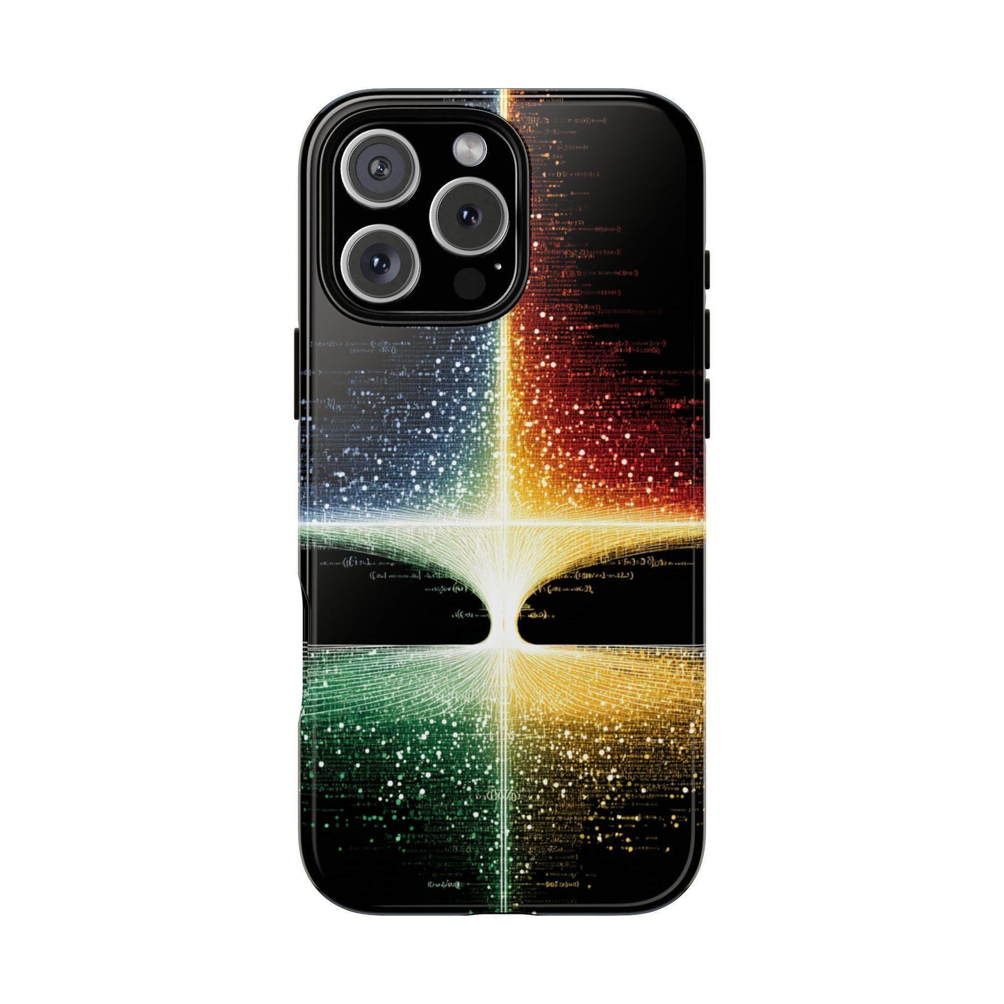 Fractured Code Vortex Light Burst