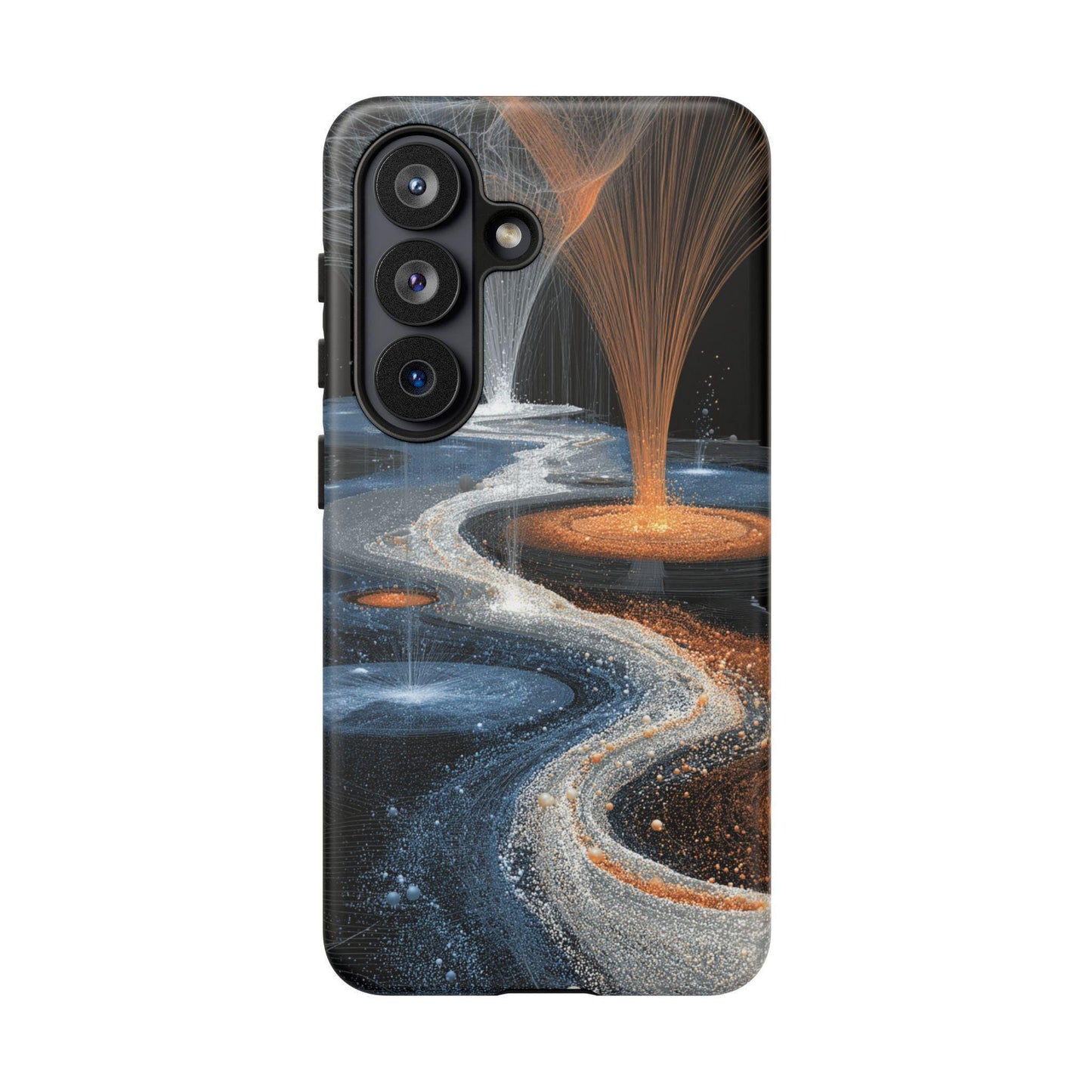 Cosmic River Fractal Abstract Stream